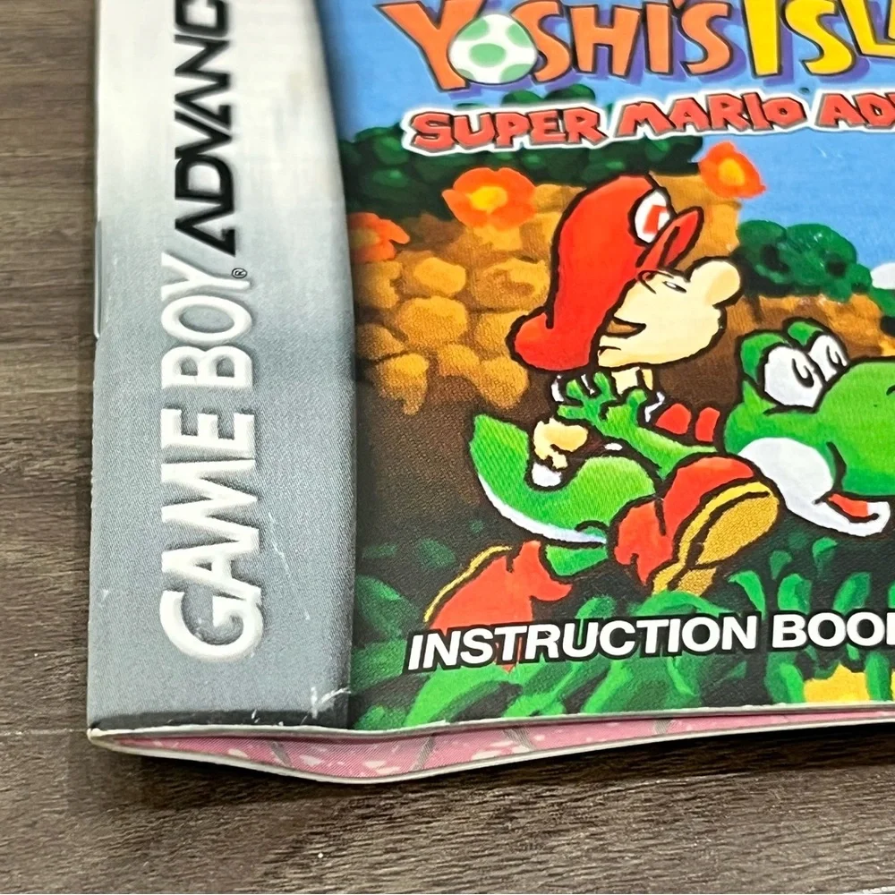 Vintage Nintendo Game Boy Advance Yoshi's Island Super Mario Advance 3 Manual